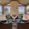 Image of outdoor luxury living in Anderson model plan by Century Communities