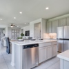 Hamilton plan kitchen island for Eastwood at Sonterra in Jarrell, TX by Century Communities