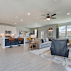  Santiago plan open-concept living from Eastwood at Sonterra in Jarrell, TX by Century Communities