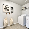 Santiago plan laundry room from Eastwood at Sonterra in Jarrell, TX by Century Communities
