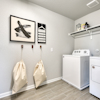 Santiago plan laundry room from Eastwood at Sonterra in Jarrell, TX by Century Communities