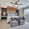 Santiago plan primary suite from Eastwood at Sonterra in Jarrell, TX by Century Communities