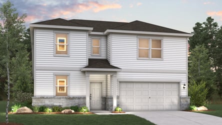 A house with a garage