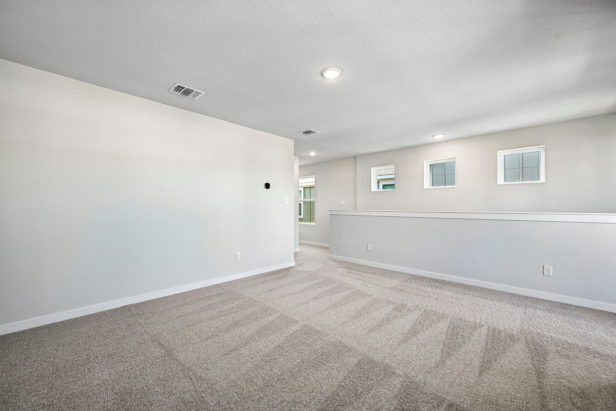 A large empty room.