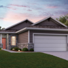 Edwards plan elevation F at Sonterra in Jarrell TX by Century Communities