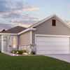 Fresno plan elevation A2 at Sonterra in Jarrell TX by Century Communities