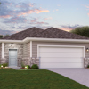 Hamilton plan elevation A at Sonterra in Jarrell TX by Century Communities