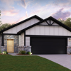 Hamilton plan elevation E at Sonterra in Jarrell TX by Century Communities