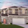 Parker plan elevation F at Sonterra in Jarrell TX by Century Communities