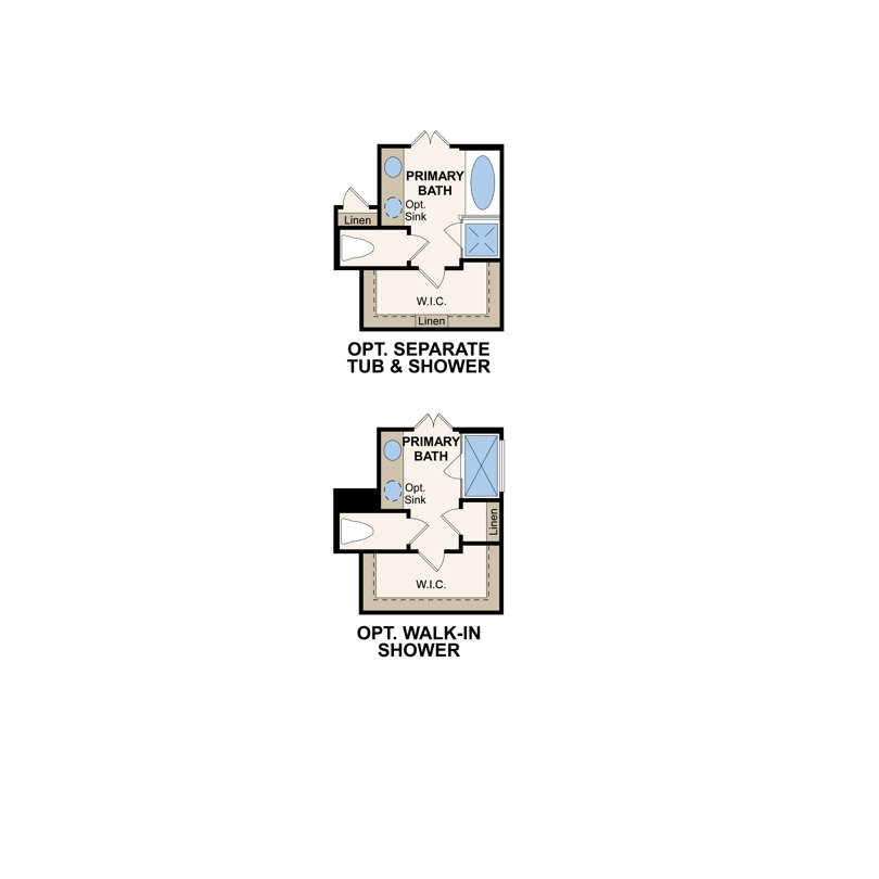 ACACIA floorplan options in  Eastwood at Sonterra in Jarrell, TX by Century Communities