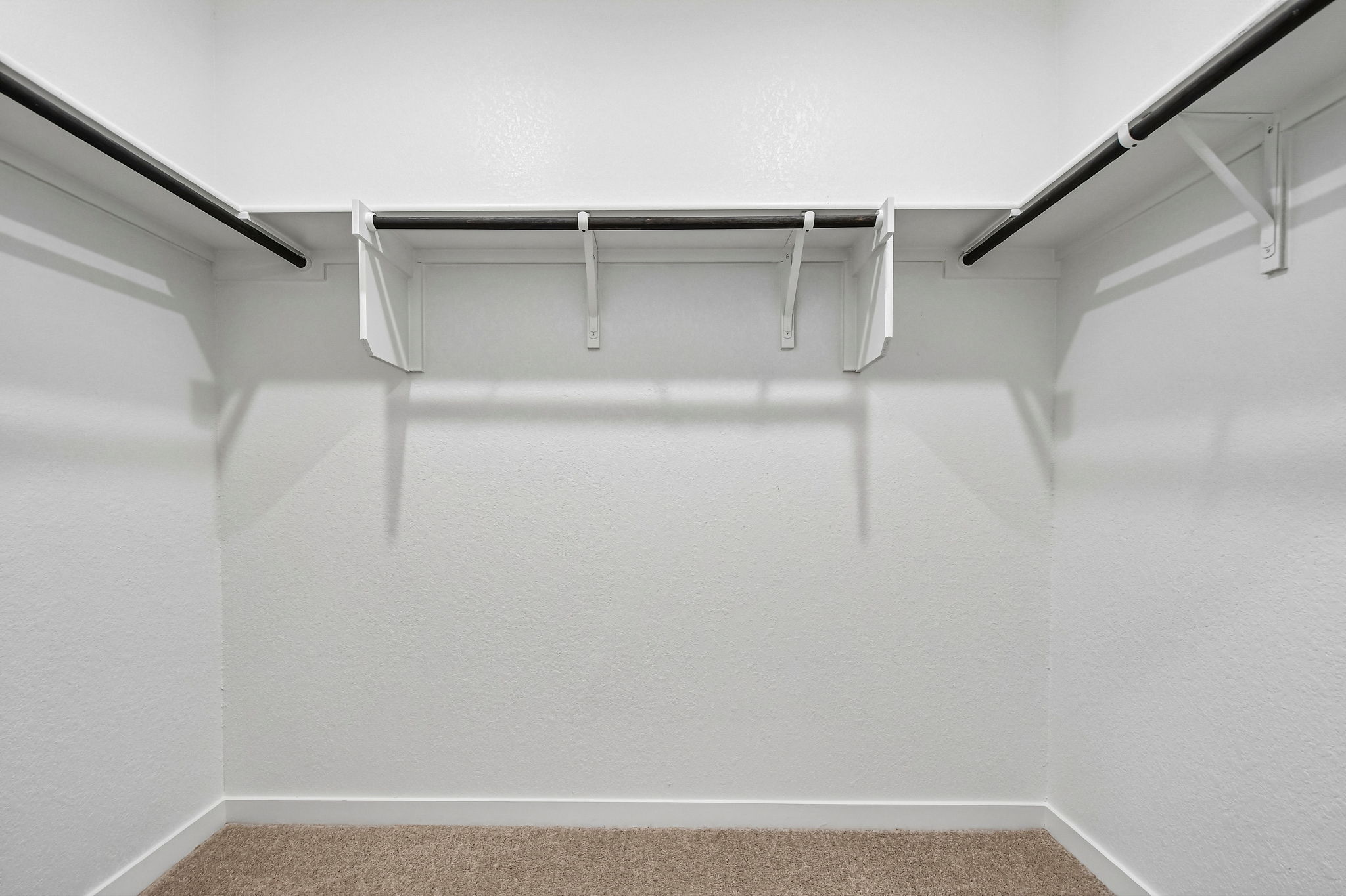 A staircase with a railing.