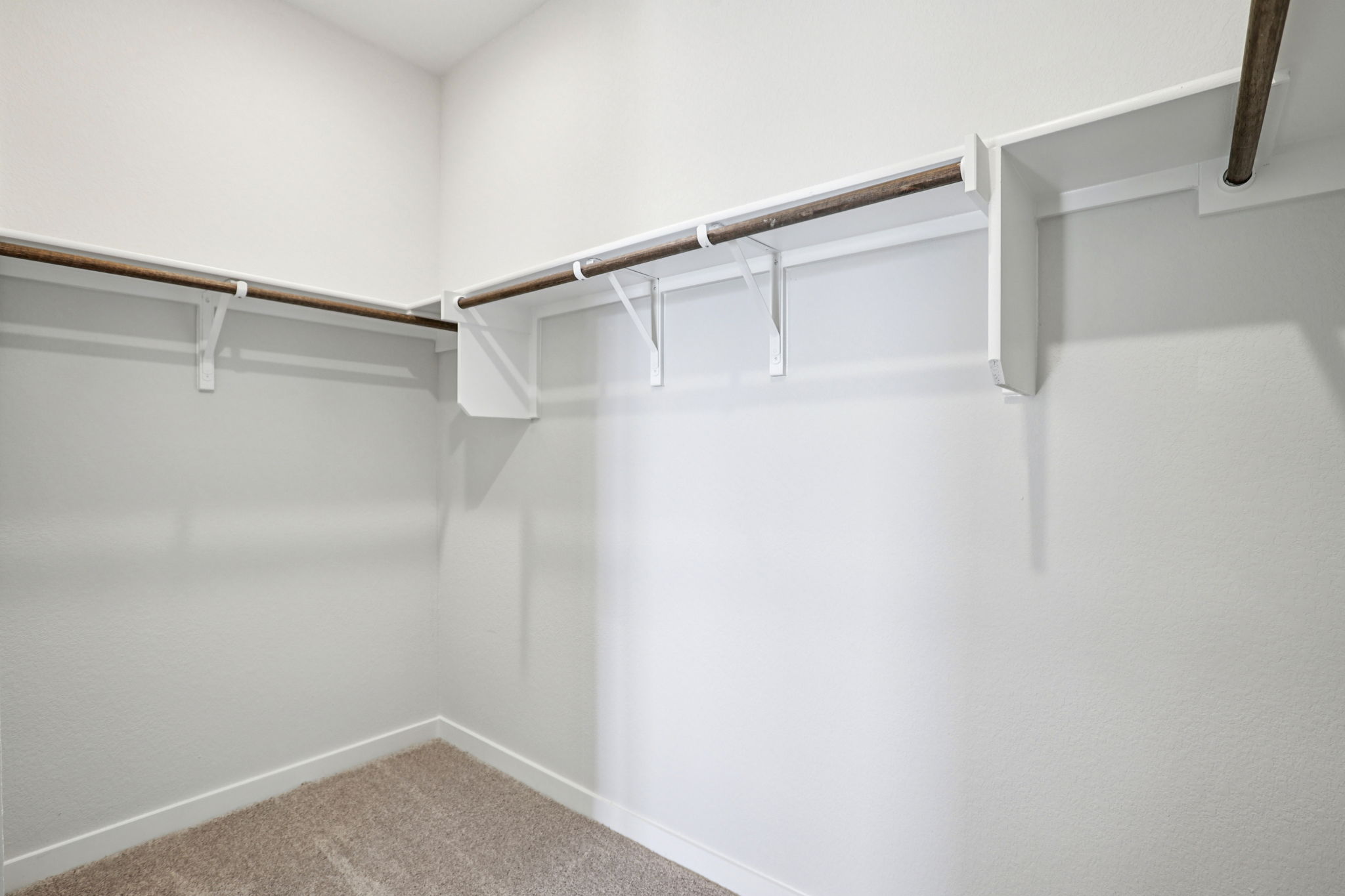 A staircase in a room.