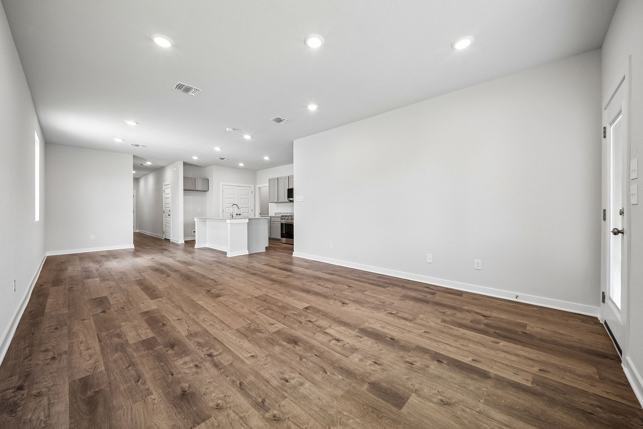 A large empty room.