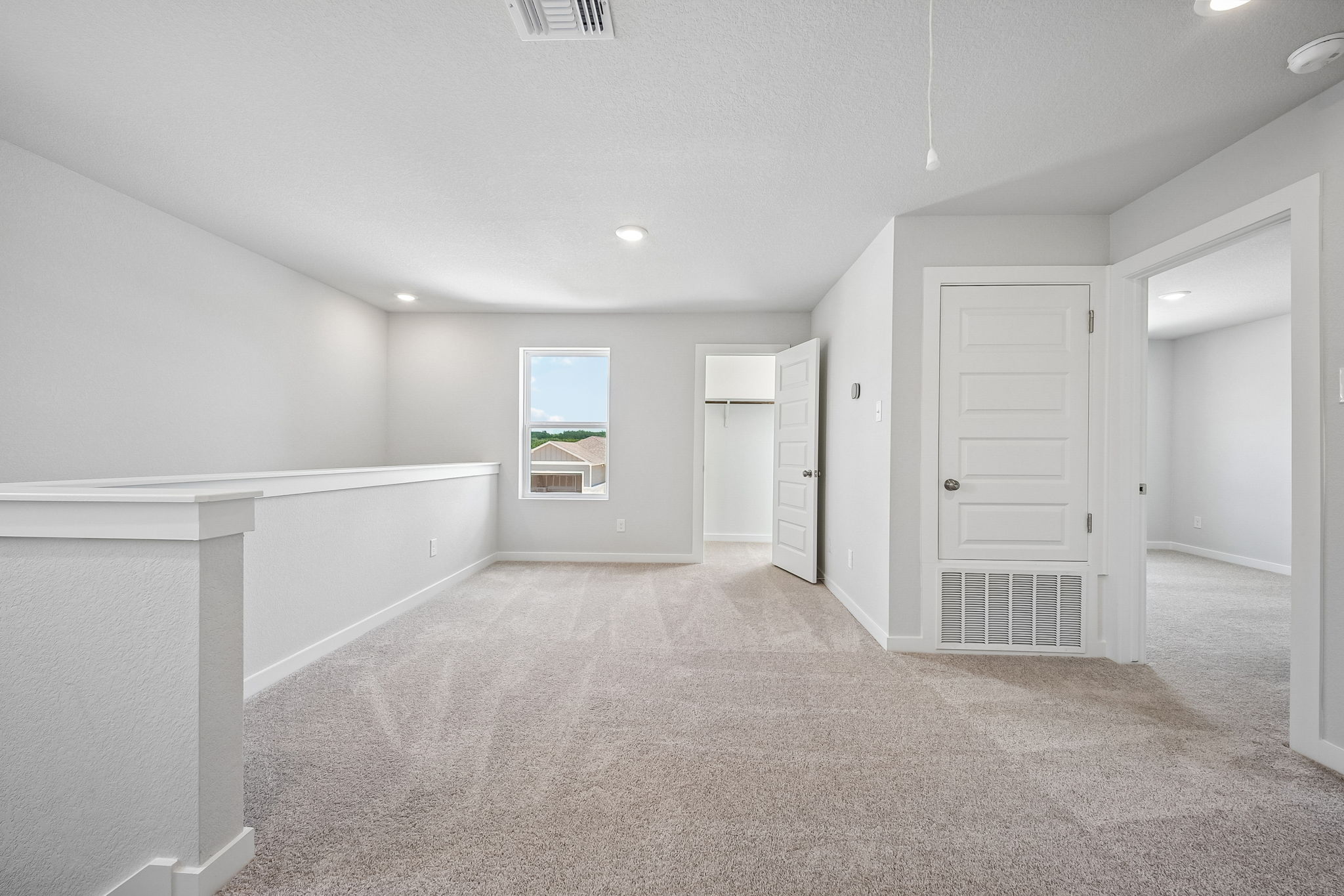 A large empty room.
