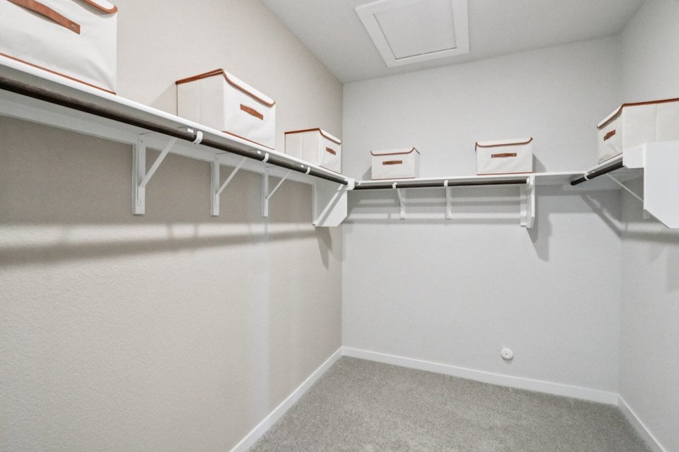 A white room with white walls.