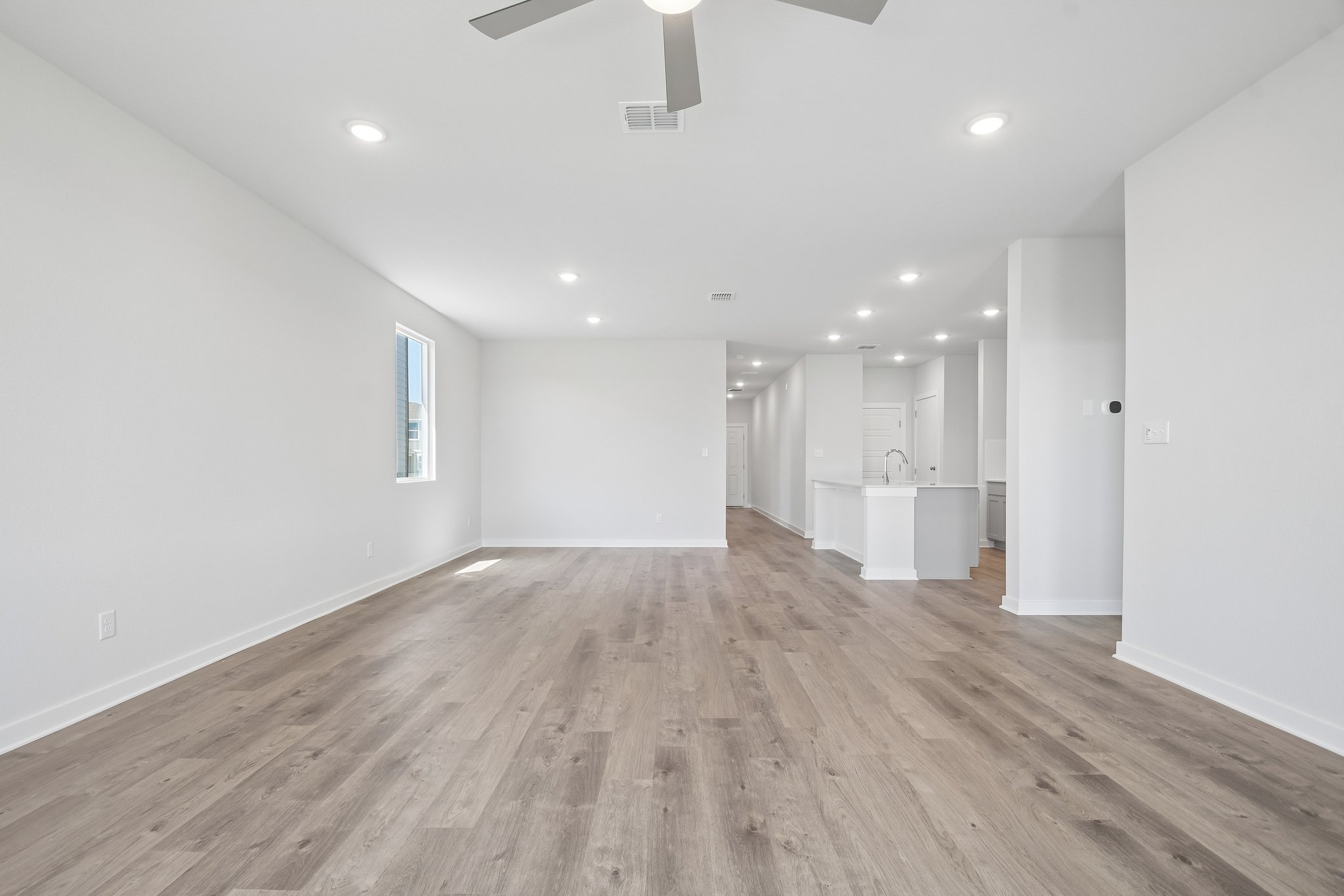 A large empty room.