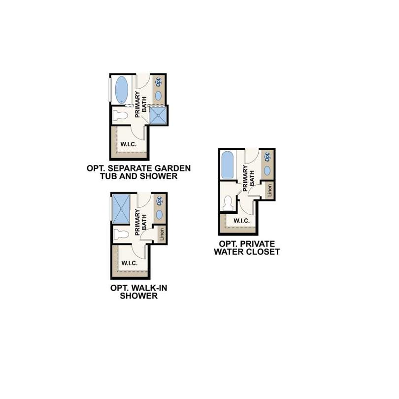 Floor Plan Options Edwards at The Ridge at Trinity Ranch 