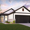 Elevation B Fresno Floor Plan at The Ridge at Trinity Ranch 