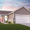 Elevation C Fresno Floor Plan at The Ridge at Trinity Ranch 