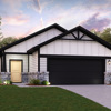 Elevation E Hamilton Floor Plan at The Ridge at Trinity Ranch 
