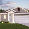 Elevation A Mason Floor Plan at The Ridge at Trinity Ranch 