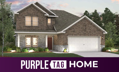 A house with a garage.