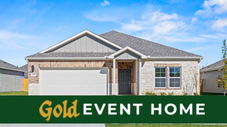 A house with a garage.