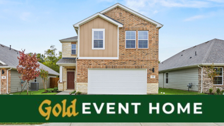 A house with a garage.