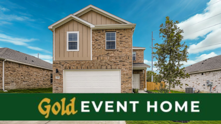 A house with a garage.