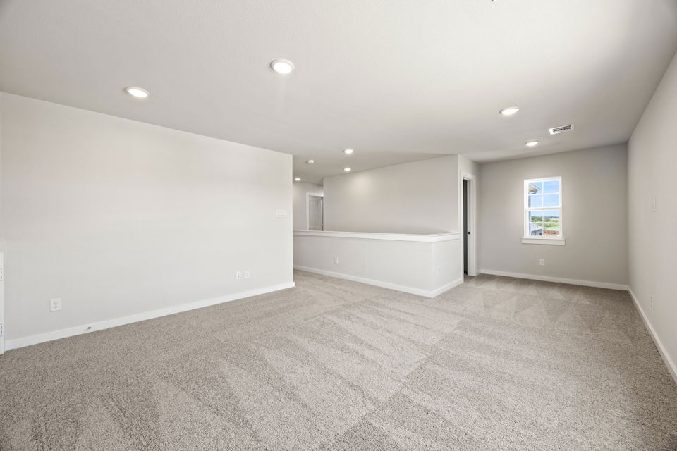 A large empty room.