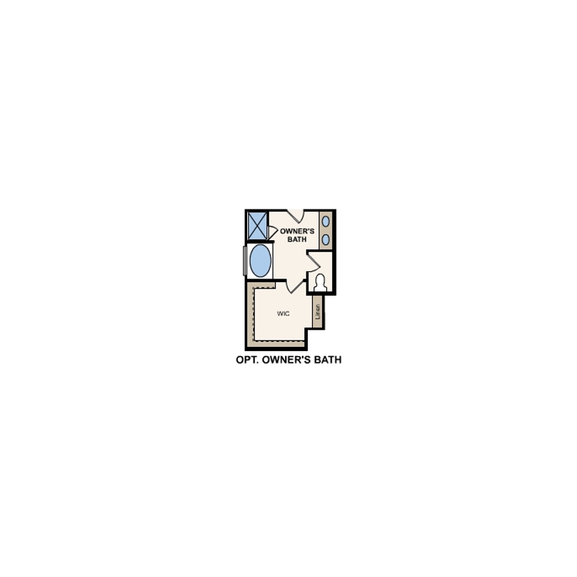 Evan first floor plan options at Ambergrove by Century Communities