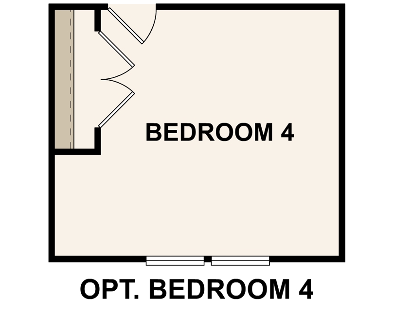 Paige Floor Plan Second Floor Options