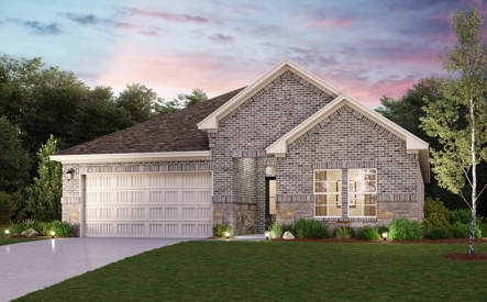 The Sadler Elevation C at Ambergrove by Century Communities