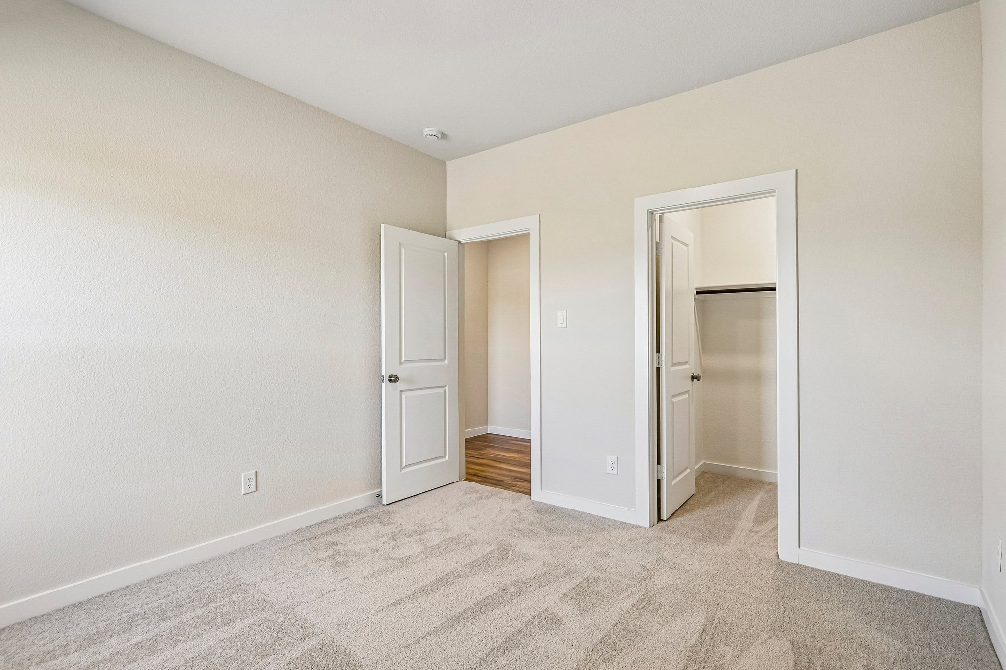 A room with white walls.