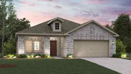 A house with a garage.