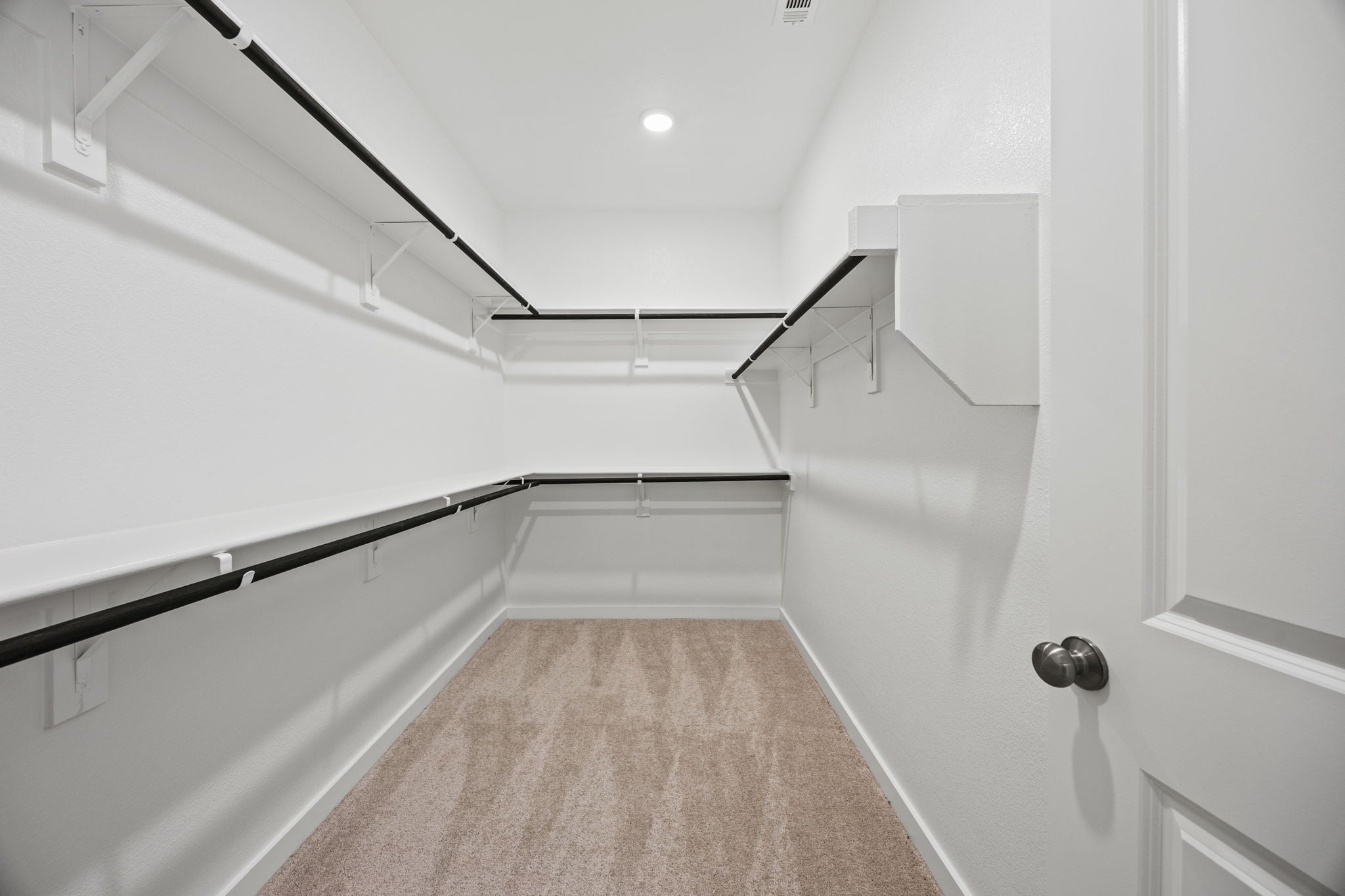 A staircase in a building.