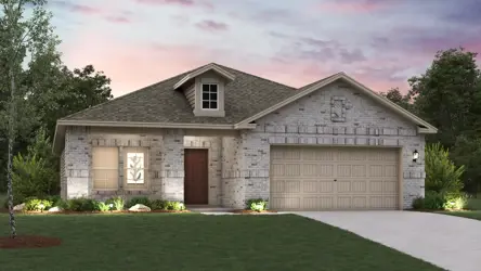 A house with a garage.