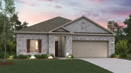 A house with a garage.