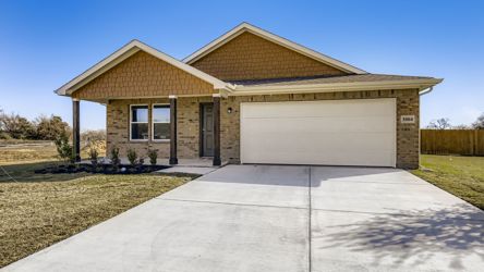 A house with a driveway.