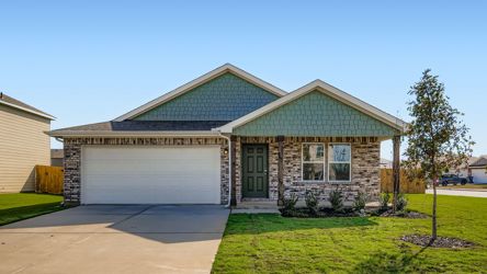 A house with a garage.