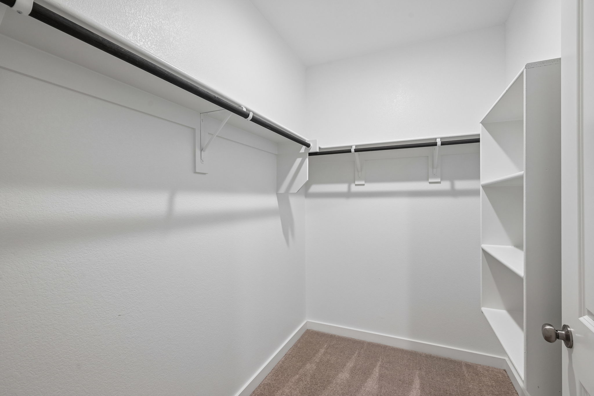 A white room with white walls.