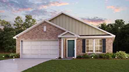A house with a garage.