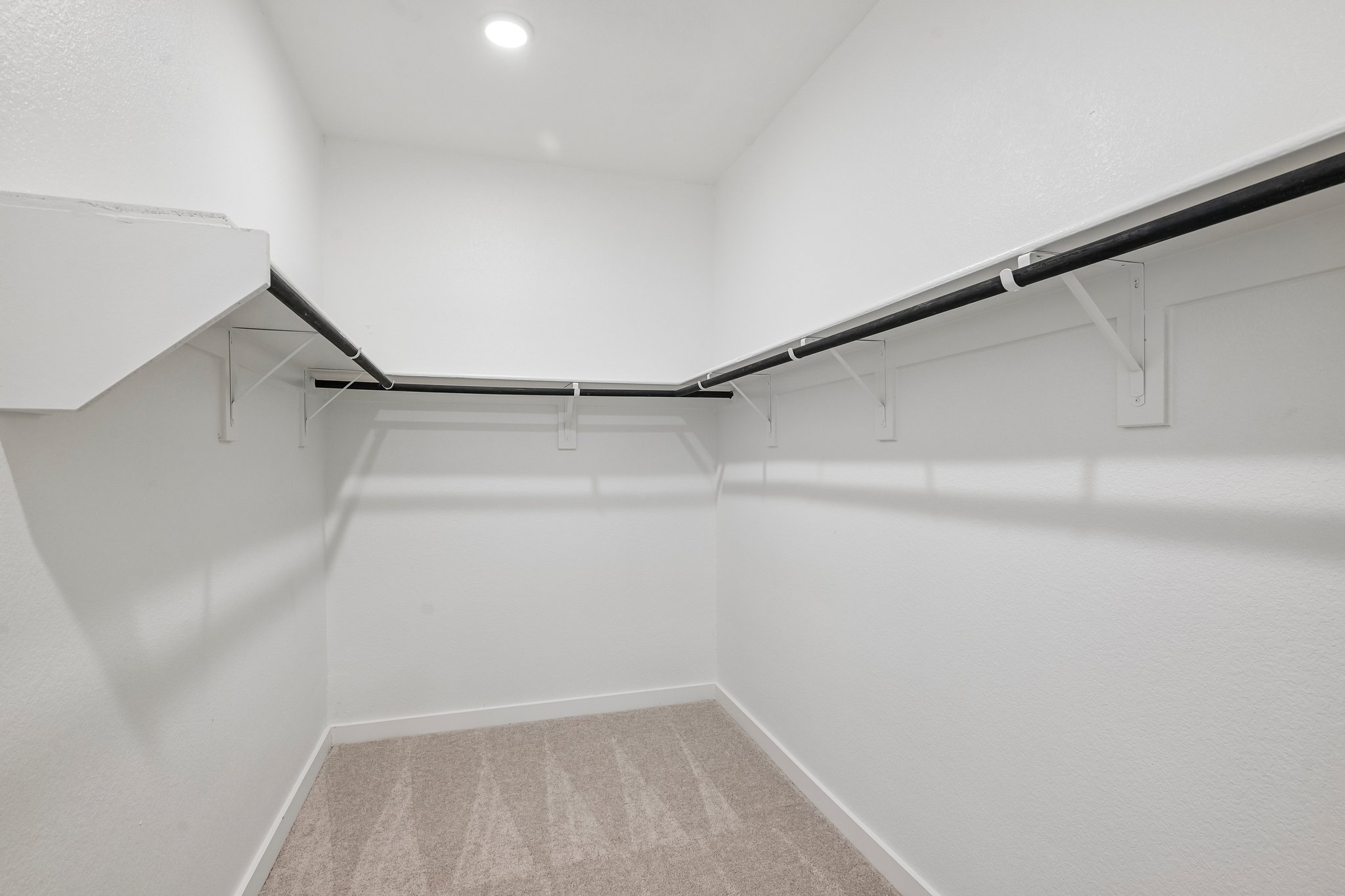 A staircase in a room.