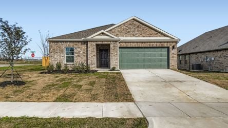 A building with a driveway.