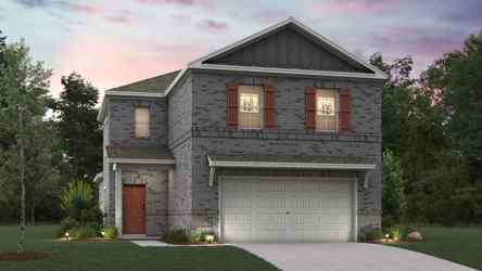 A house with a garage.