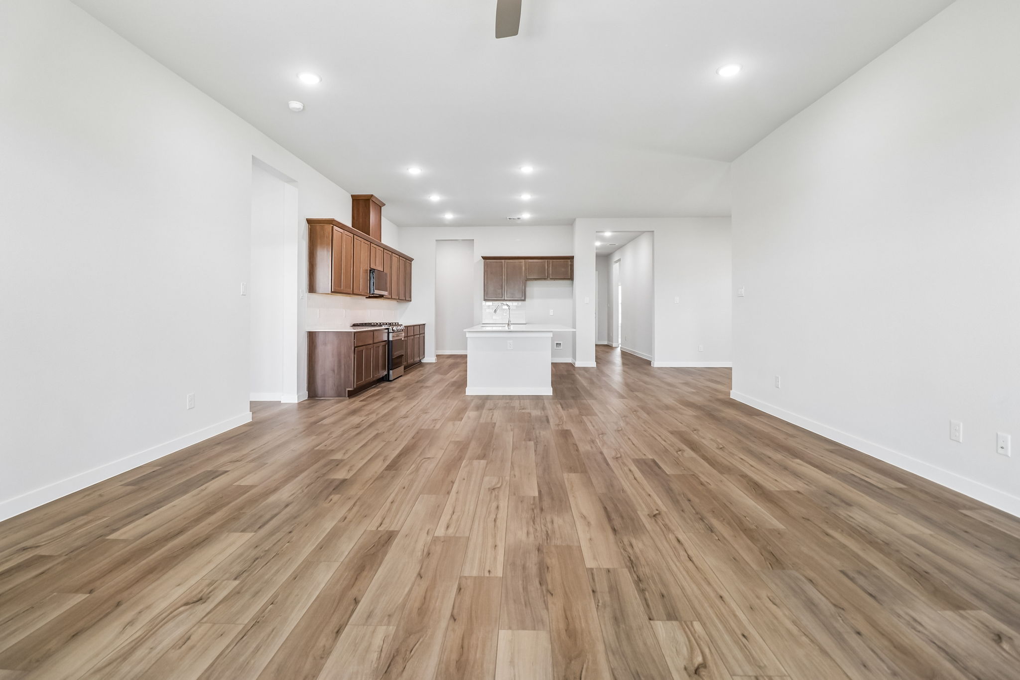 A large empty room.