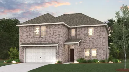 A house with a garage.