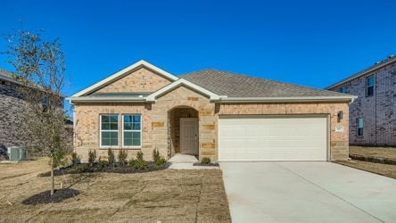 A house with a garage.