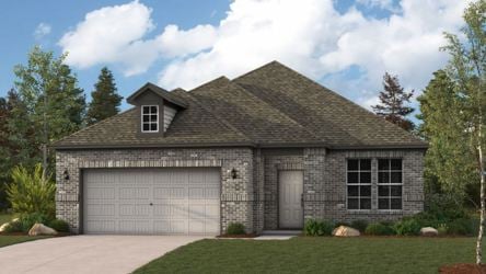 A house with a garage.