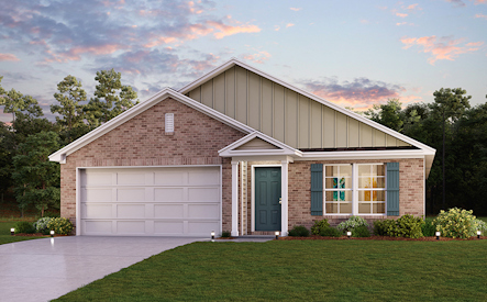 The COVINGTON Elevation A at Sperling Place Farms by Century Communities